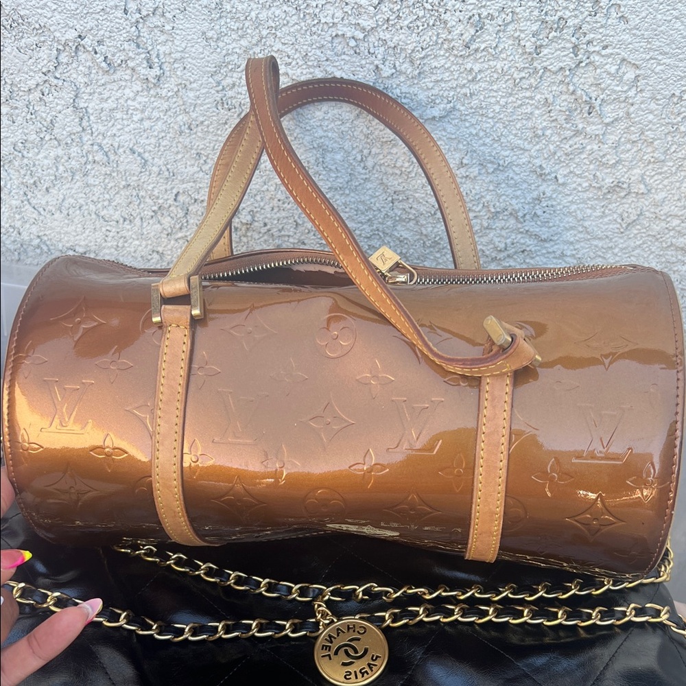 Louis Vuitton Tan Monogram Shoulder Bag